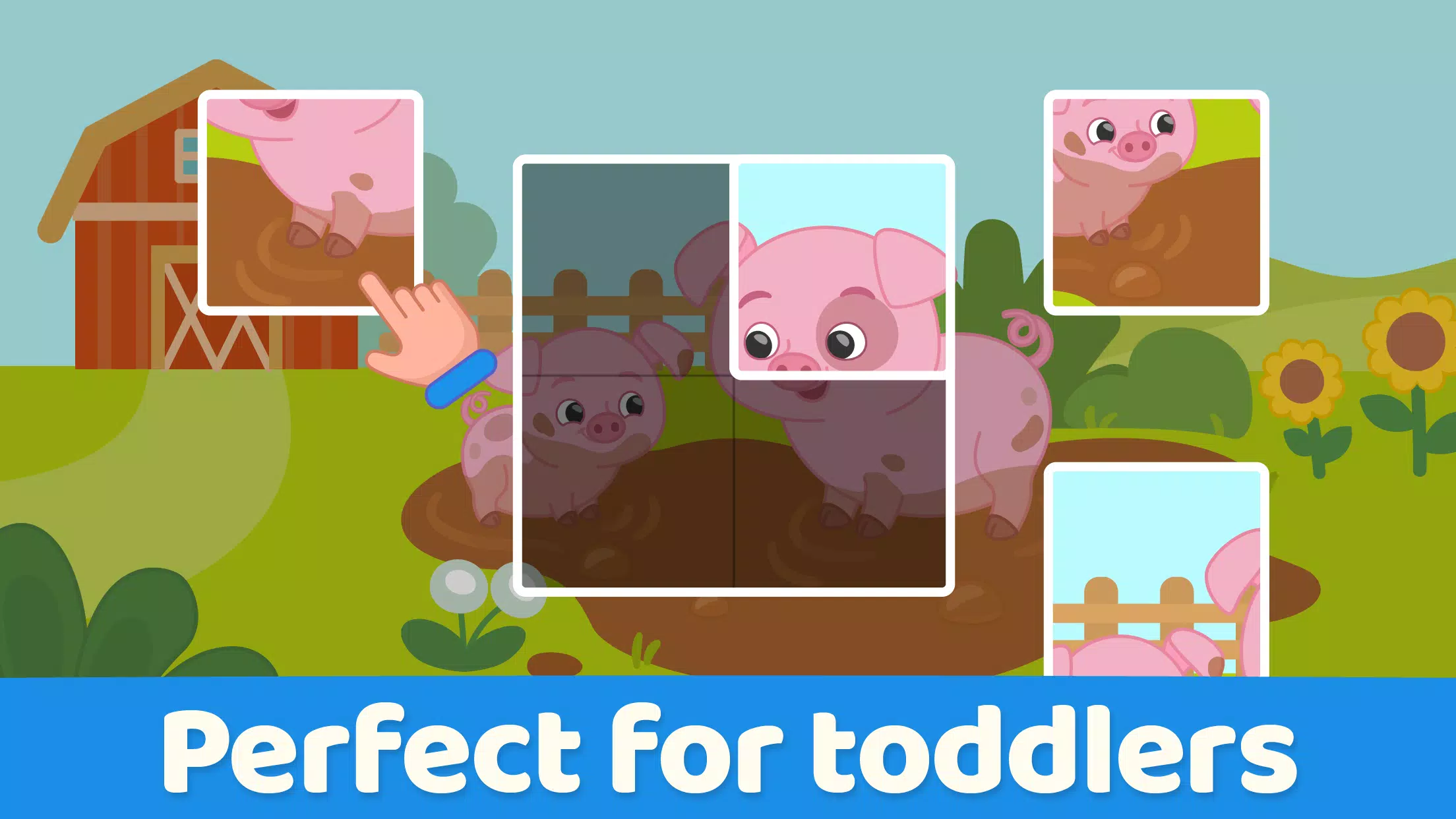 Learning games for toddlers 2+ ภาพหน้าจอ 1