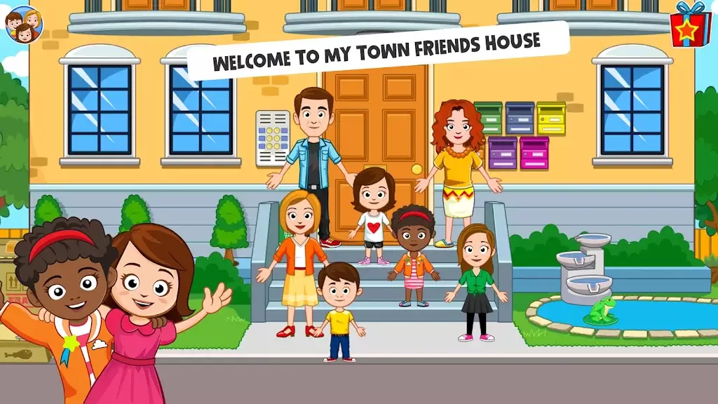 My Town: Friends house game স্ক্রিনশট 0