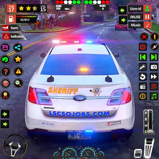 US Police Car Chase: Cop Games Captura de tela 0