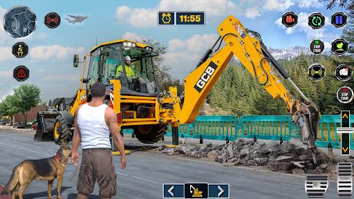 Heavy Excavator JCB Games 스크린샷 2