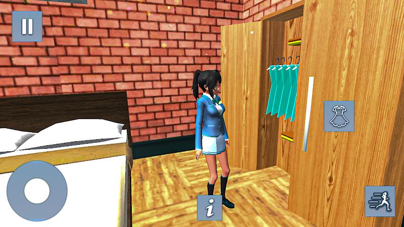 Schermata Anime Games: Office Girl Sim 0