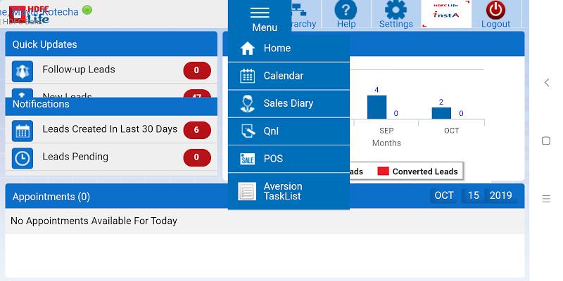 HDFC Life mSD Sales स्क्रीनशॉट 1