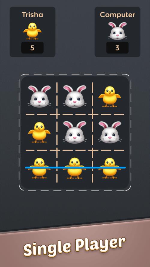 Tic Tac Toe Emoji Скриншот 1