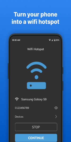 Portable WiFi - Mobile Hotspot स्क्रीनशॉट 0