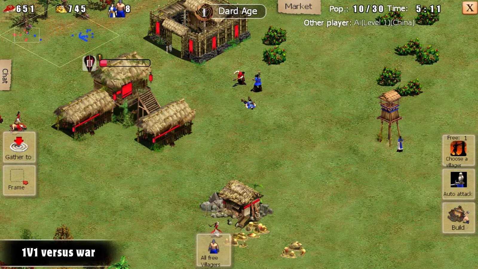War of Empire Conquest：3v3 스크린샷 1