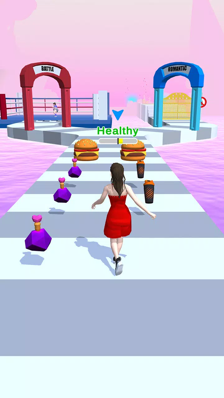 Schermata Girl Runner 3D 2