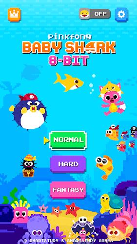 BabyShark 8BIT:Finding Friends Schermafbeelding 0