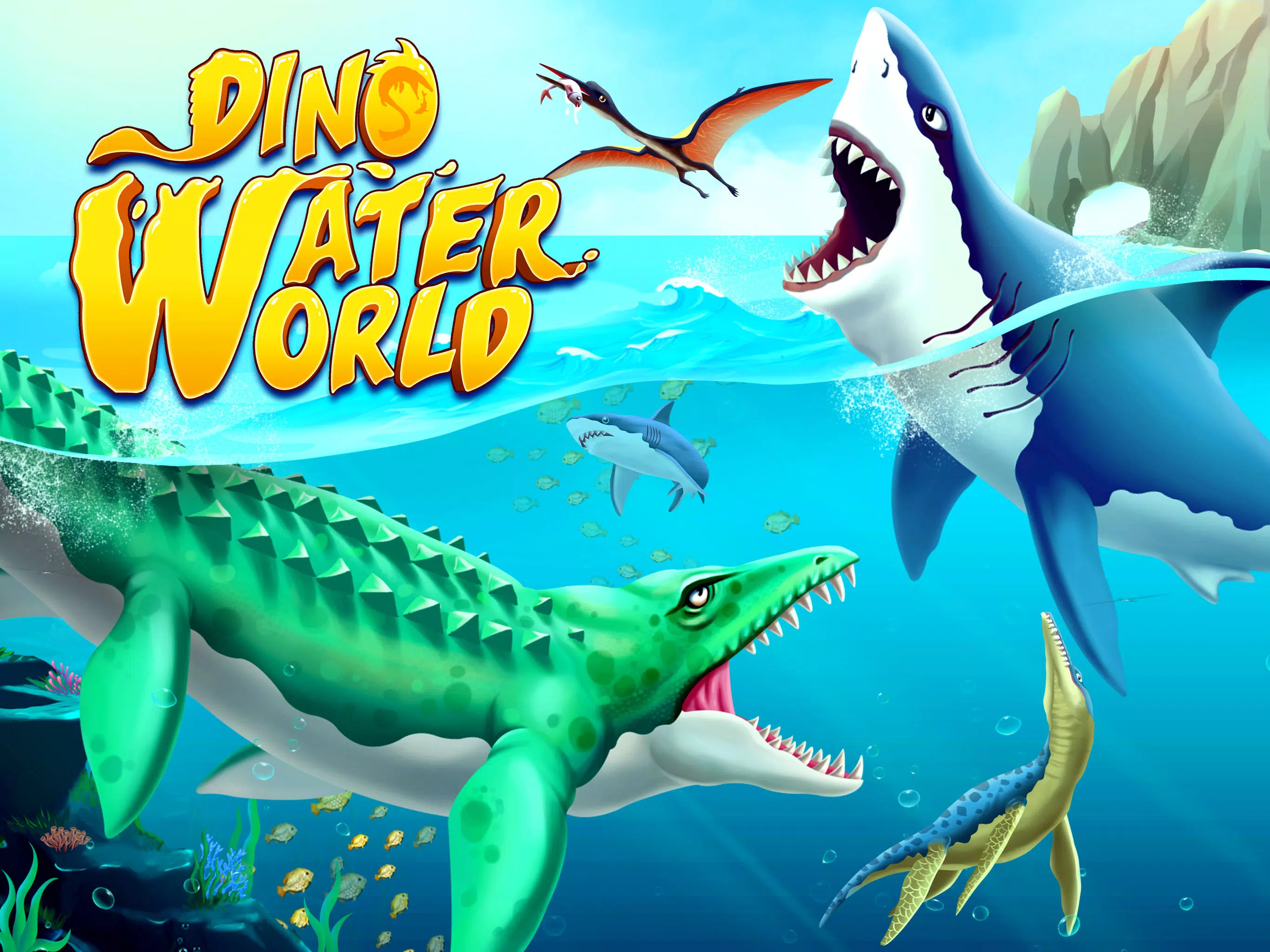 Jurassic Dino Water World Screenshot 0