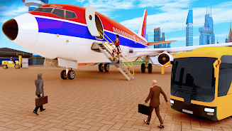 Airplane Game Flight Simulator スクリーンショット 0