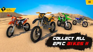 Dirt Bike Stunt Games ภาพหน้าจอ 0