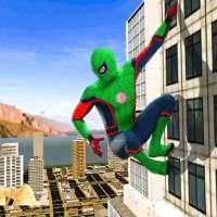 Miami Spiderman Rope Hero: Open World