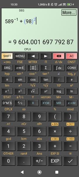 HiPER Calc Ảnh chụp màn hình 1