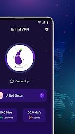 Brinjal VPN - Proxy & Secure Screenshot 1