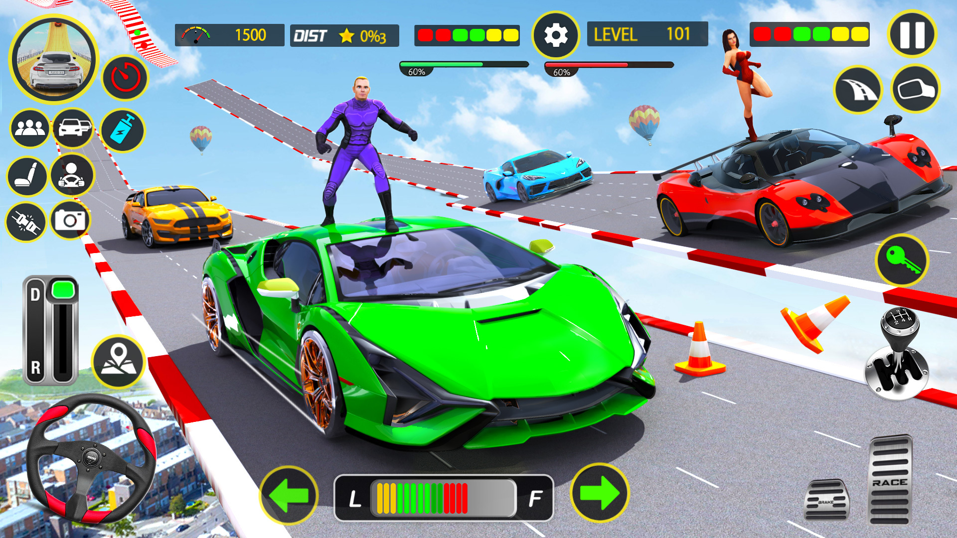 Ramp Car Stunts GT Car Game স্ক্রিনশট 1