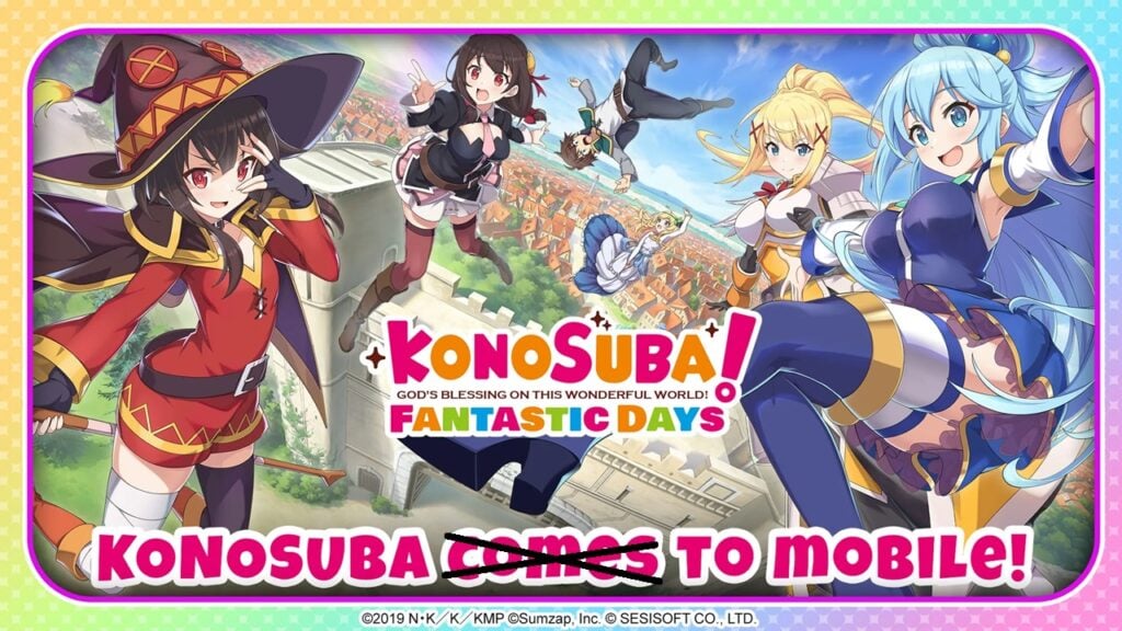 Konosuba：夢幻般的日子正在以潛在的離線版本關閉