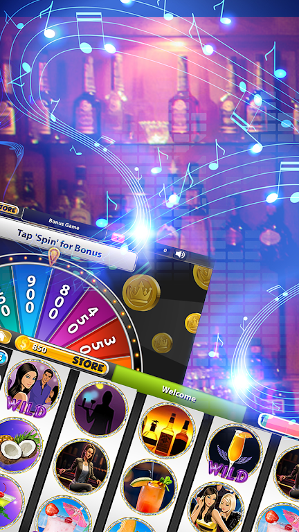 A Night Out Slots Casino: FREE Captura de tela 0