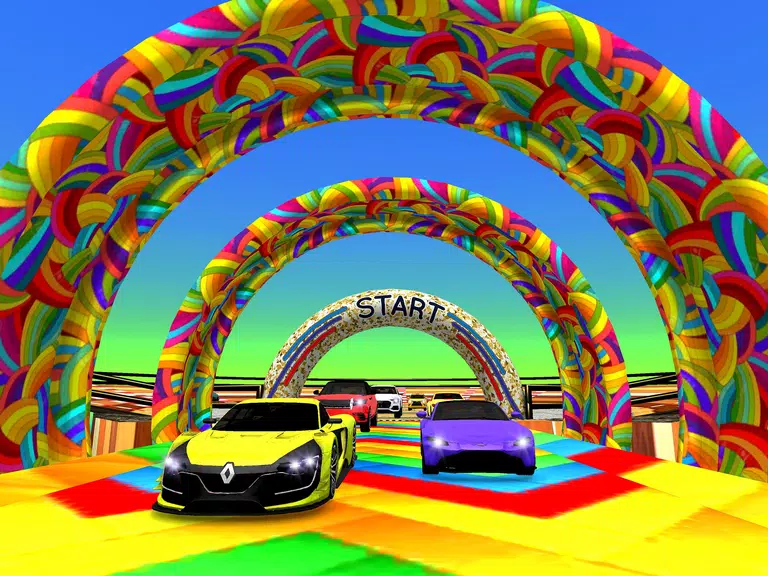 Crazy Car Stunt Car Games Screenshot 1