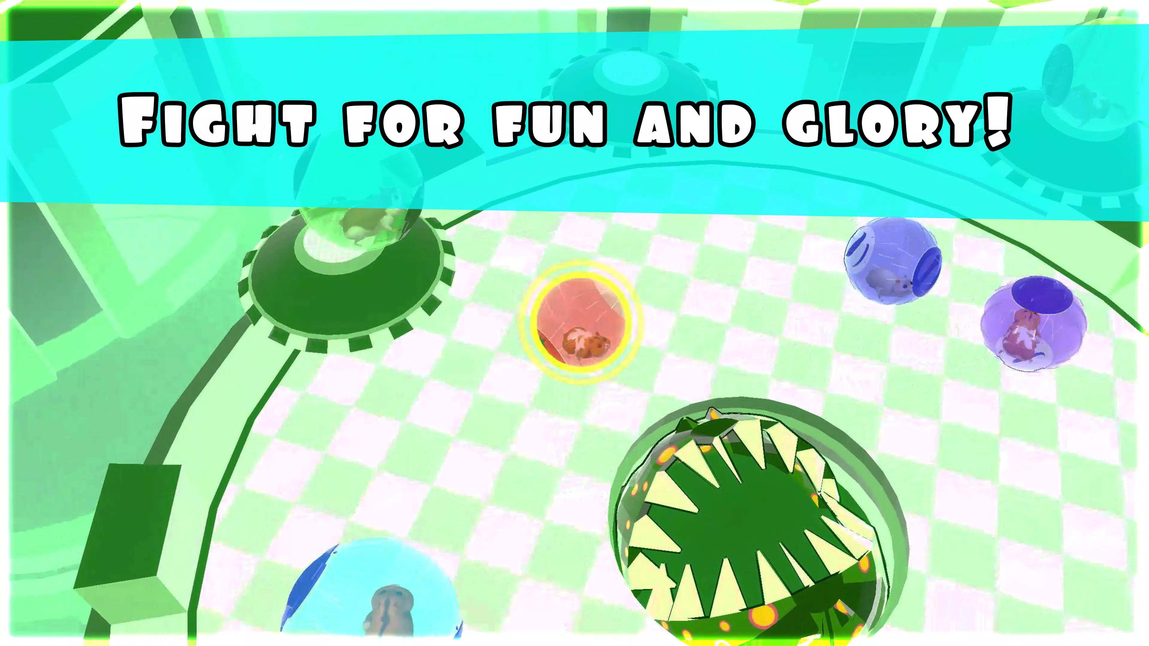 Hamster Ball 3D - Multiplayer ภาพหน้าจอ 3