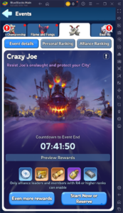 Guide de l'événement Crazy Joe dans Whiteout Survival : Conseils, Stratégies et Récompenses