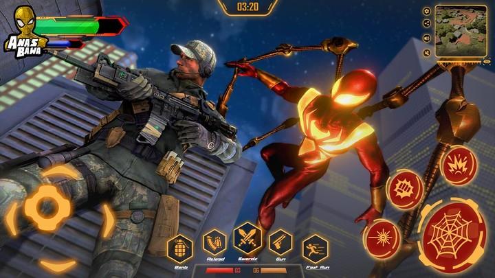 Iron Super Hero - Spider Games Screenshot 1