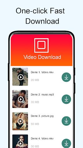 X Hot Video Downloader- Free Video Downloader 2021 스크린샷 3