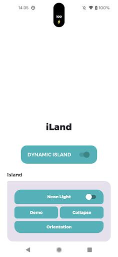 Dynamic notch iOS 16 - iLand Screenshot 2