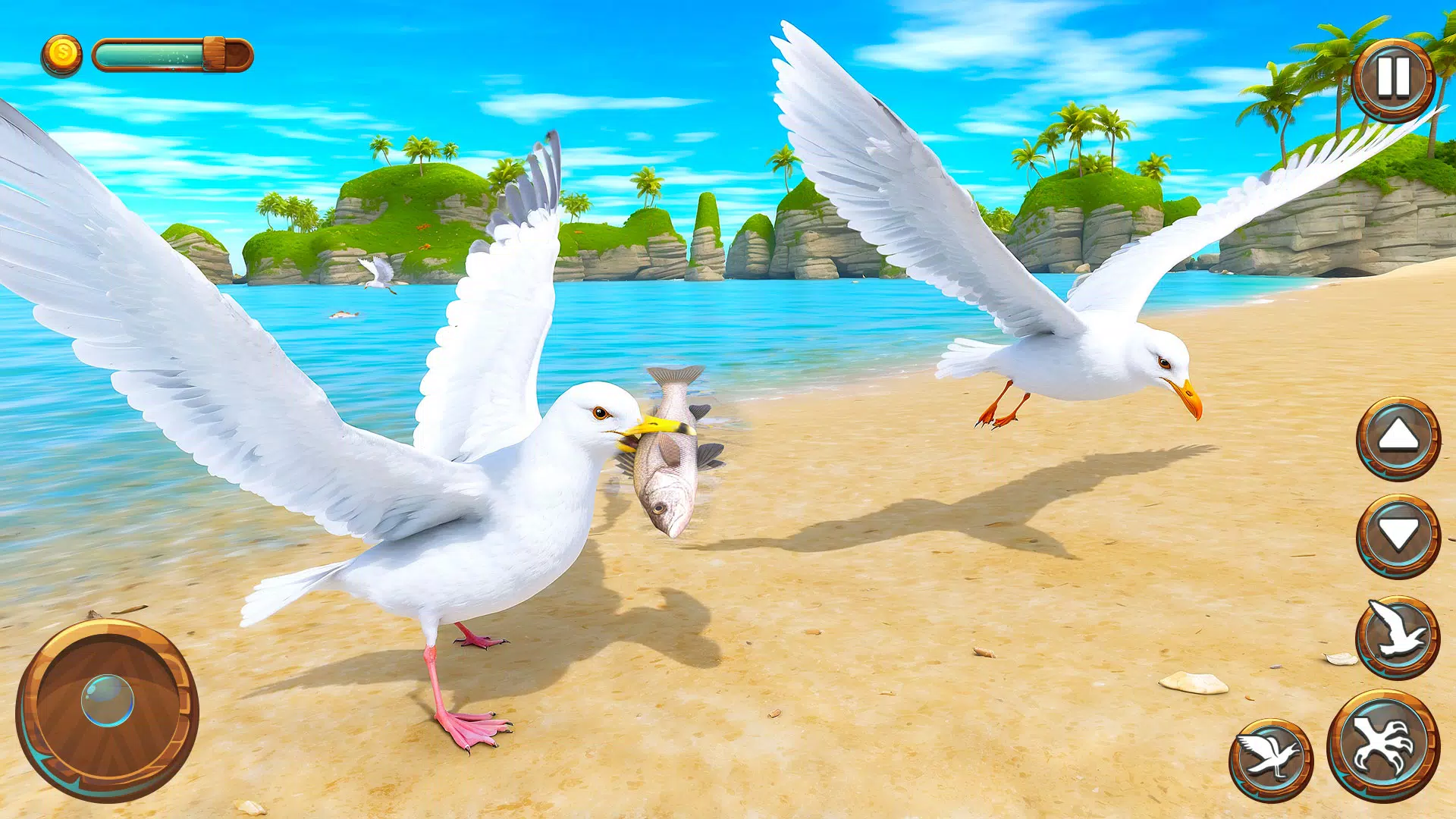 Seagull Bird Life Simulator 스크린샷 0