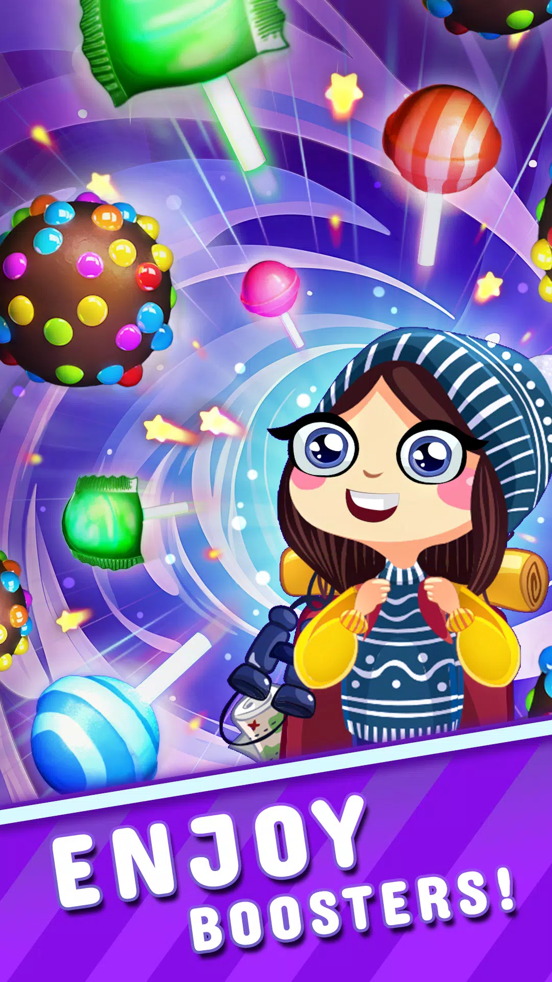 Bonbon: Match 3 Candy Puzzle Ảnh chụp màn hình 1