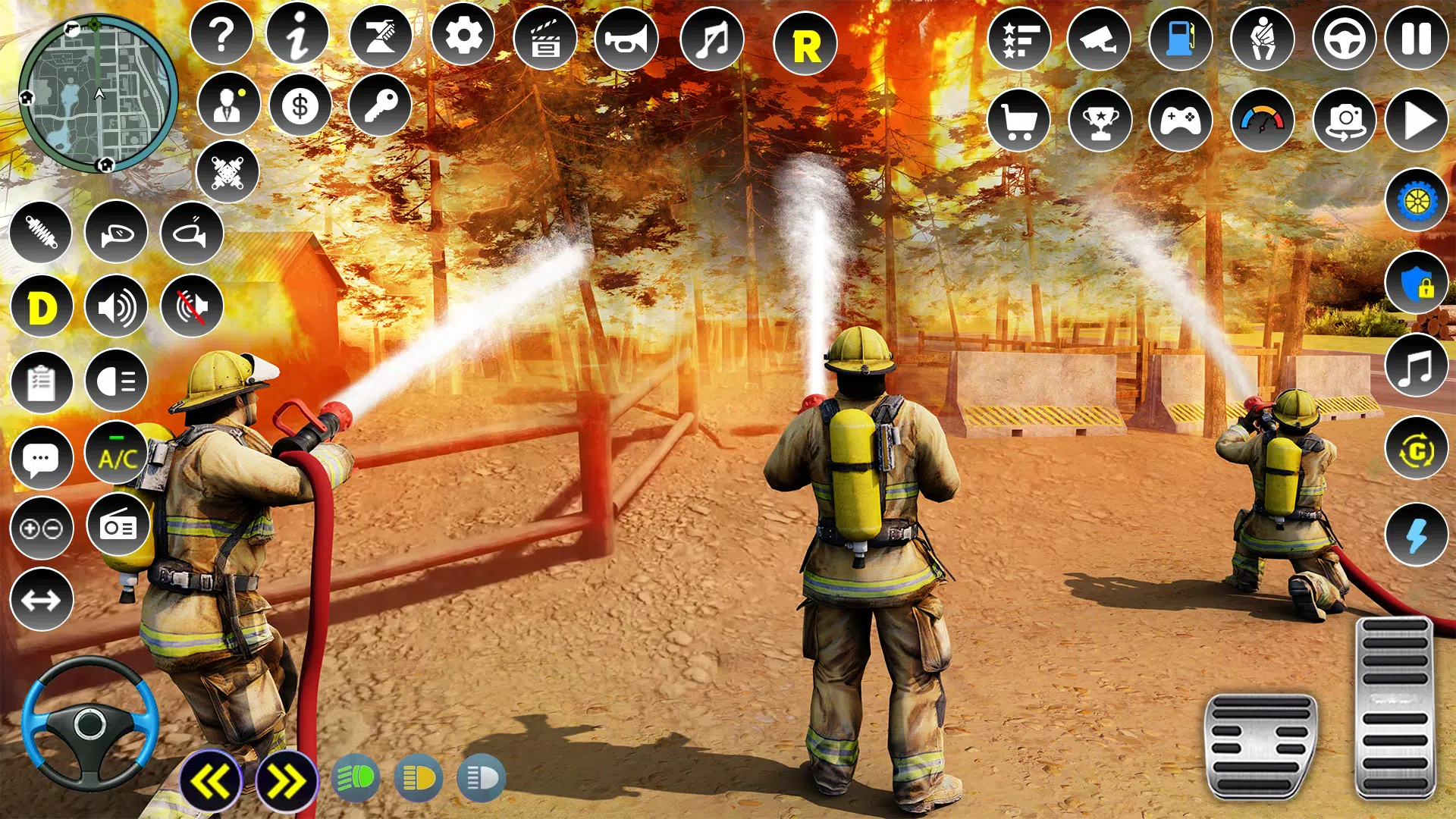 Firefighter :Fire Brigade Game ภาพหน้าจอ 2