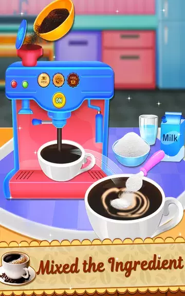 My Cafe - Coffee Maker Game Schermafbeelding 2