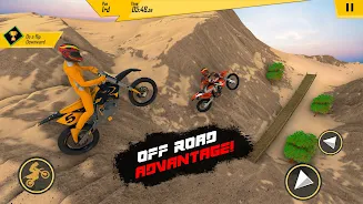 Dirt Bike Stunt Games ภาพหน้าจอ 1