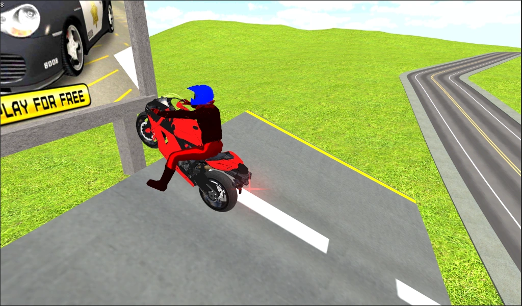 Motorbike Stunt Race 3D Screenshot 3