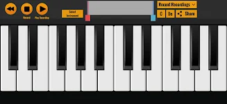 Virtual Piano スクリーンショット 1