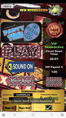 PartyTime Arena UK Slot Zrzut ekranu 0