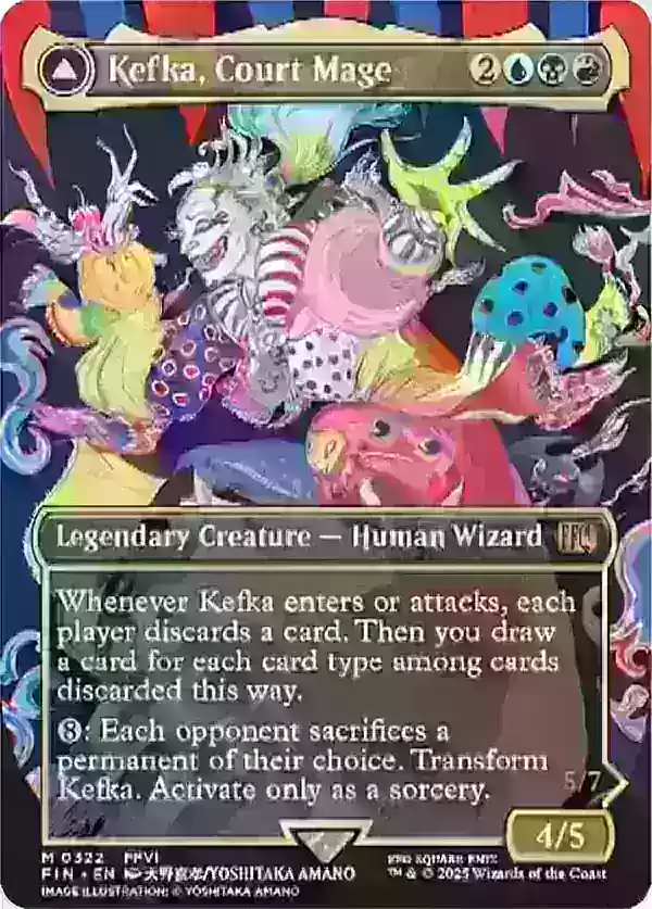 Kefka Borderless Card