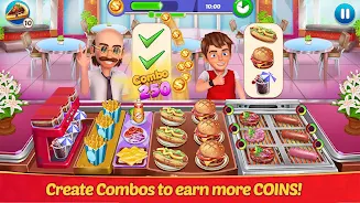 Schermata Restaurant Chef Cooking Games 0