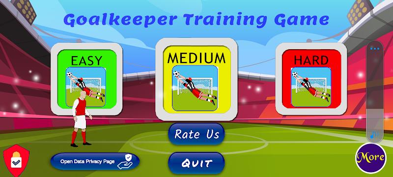 Schermata Goalkeeper Training Game 0