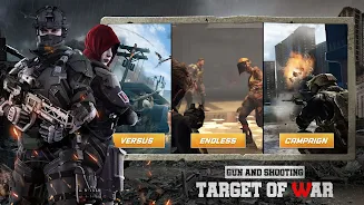 Gun and Shooting: Target war 스크린샷 3