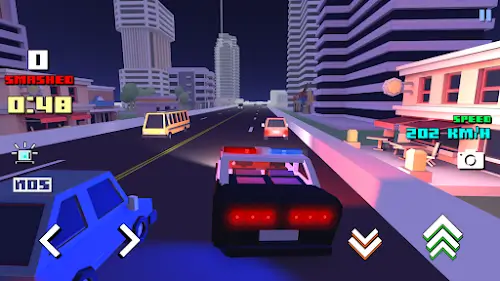 Blocky Car Racer Capture d'écran 1