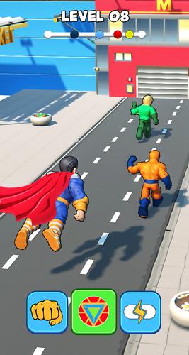 Superhero Transform Shift Game Screenshot 1