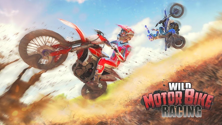 Wild Motor Bike Offroad Racing Captura de tela 0