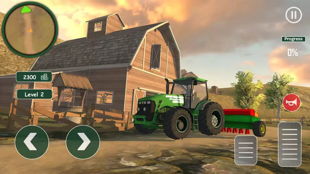 Big Farm USA Simulator Tangkapan skrin 1