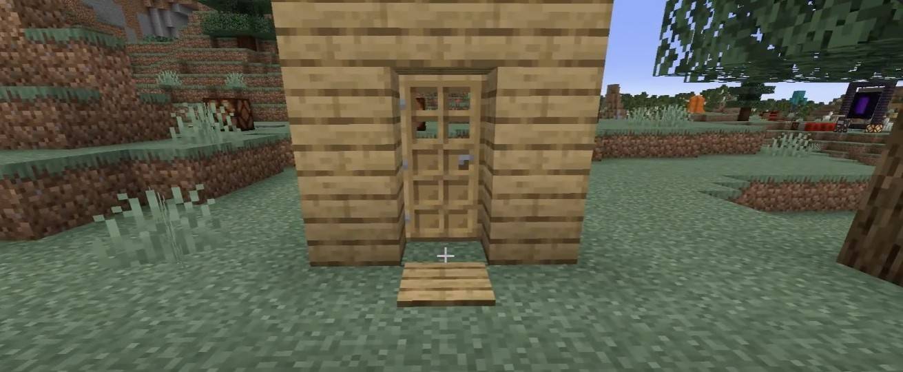 Minecraft的自动门