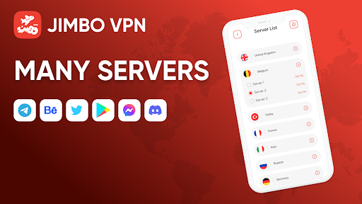 Jimbo VPN Captura de tela 3