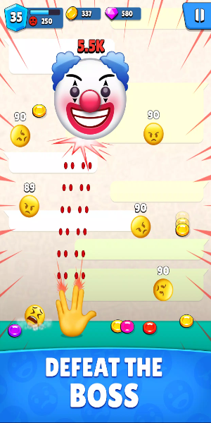 Emoji Ball Blast: Shooter Game應用截圖第2張