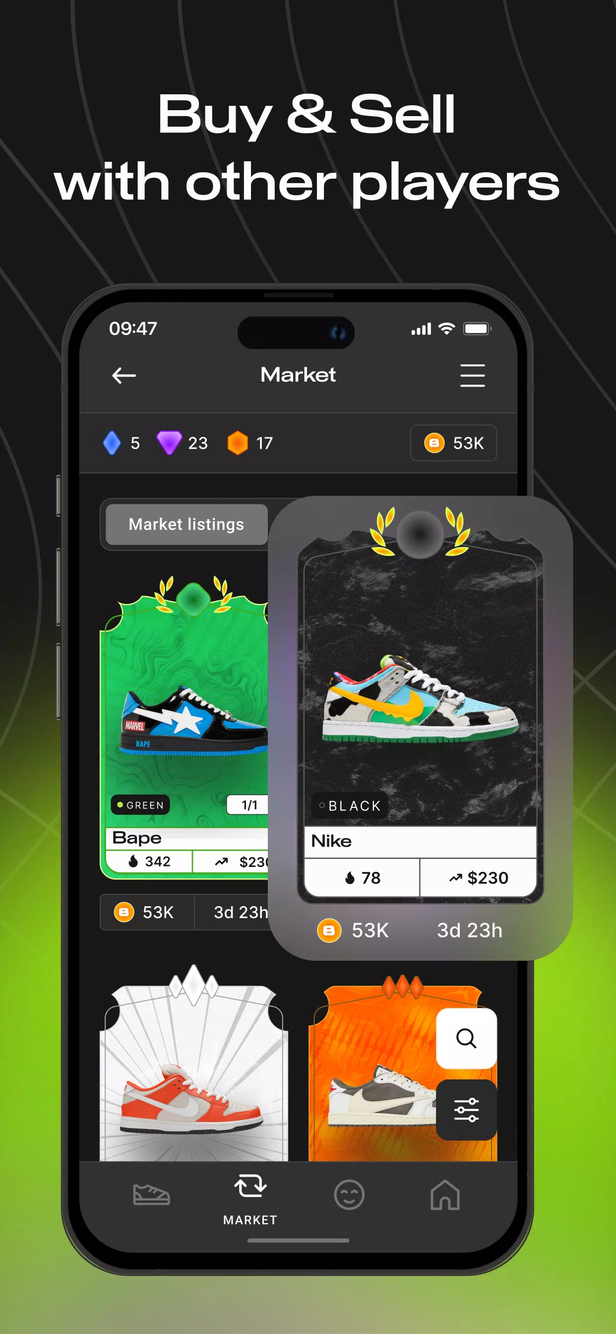 Boxed Up: Sneaker Card Game スクリーンショット 2