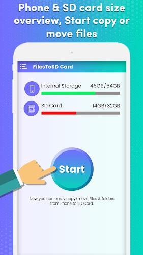 Transfer phone to SD Card – Fi ภาพหน้าจอ 0