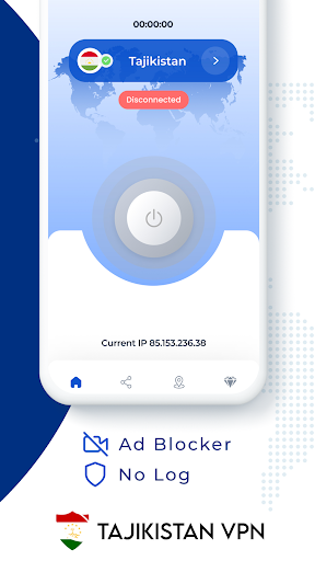 VPN Tajikistan - Get TJ IP應用截圖第1張