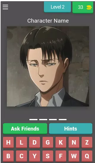 Attack On Titan Quiz Captura de pantalla 2