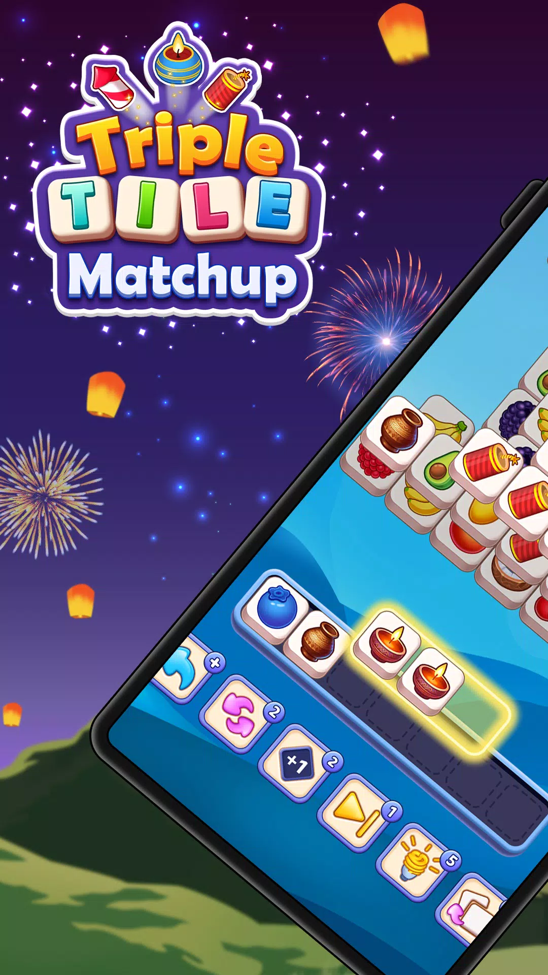 Triple Tile Matchup ဖန်သားပြင်ဓာတ်ပုံ 0